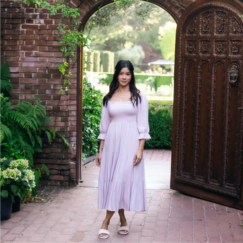 Oak & Fort Lilac Dress in Small